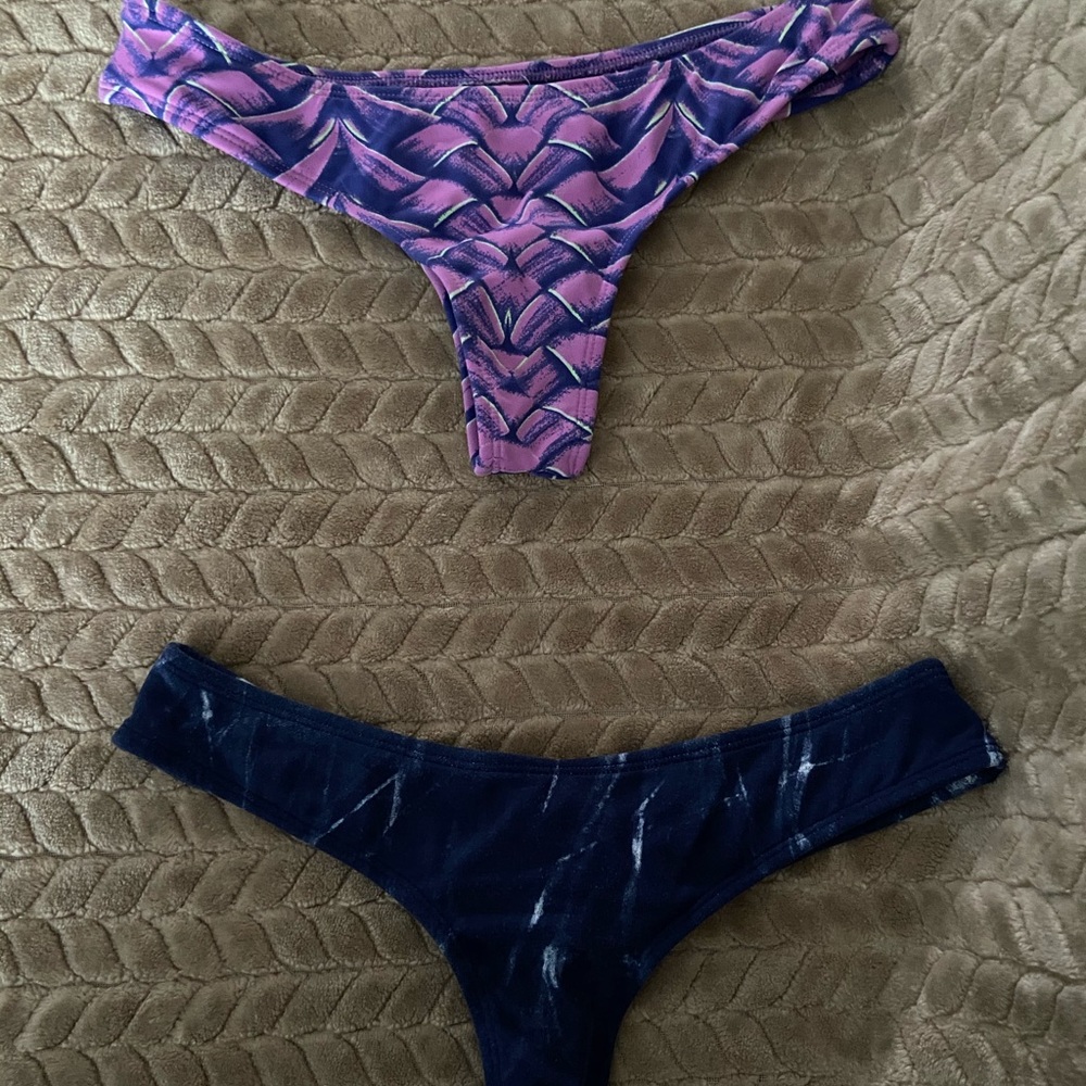 Bikini bottoms and tops
